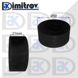 Гумен тампон Ø 50 x 21 mm